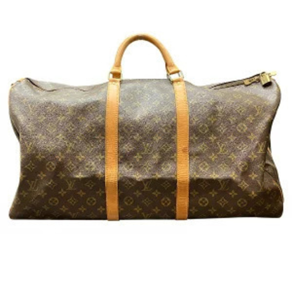 Louis Vuitton Monogram Keepall Bandouliere Bag Boston